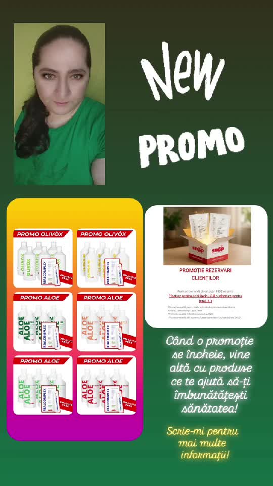 Mega Promoții 🥳 Pentru mai multe informații contactați-mă în privat! 🤩