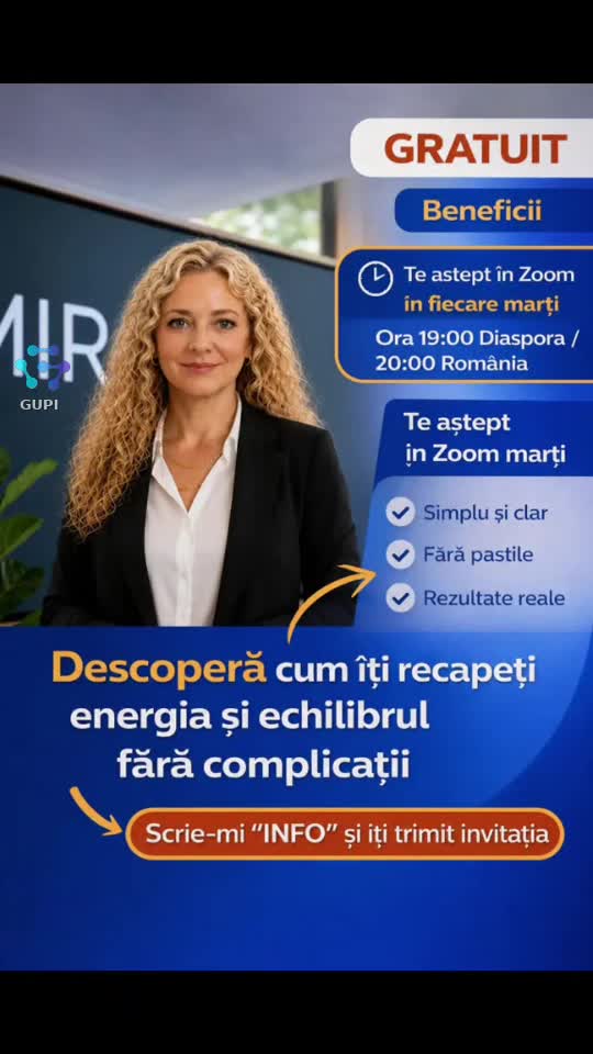 Te aștept să participi la acest Zoom sa afli totul despre această tehnologie