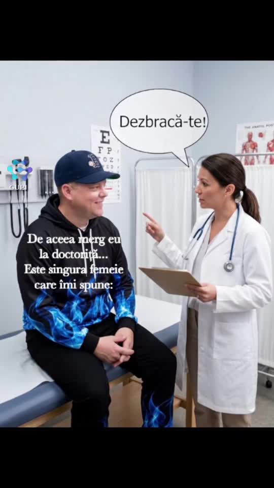 de aceea merg eu la doctoriță...😁😁😁