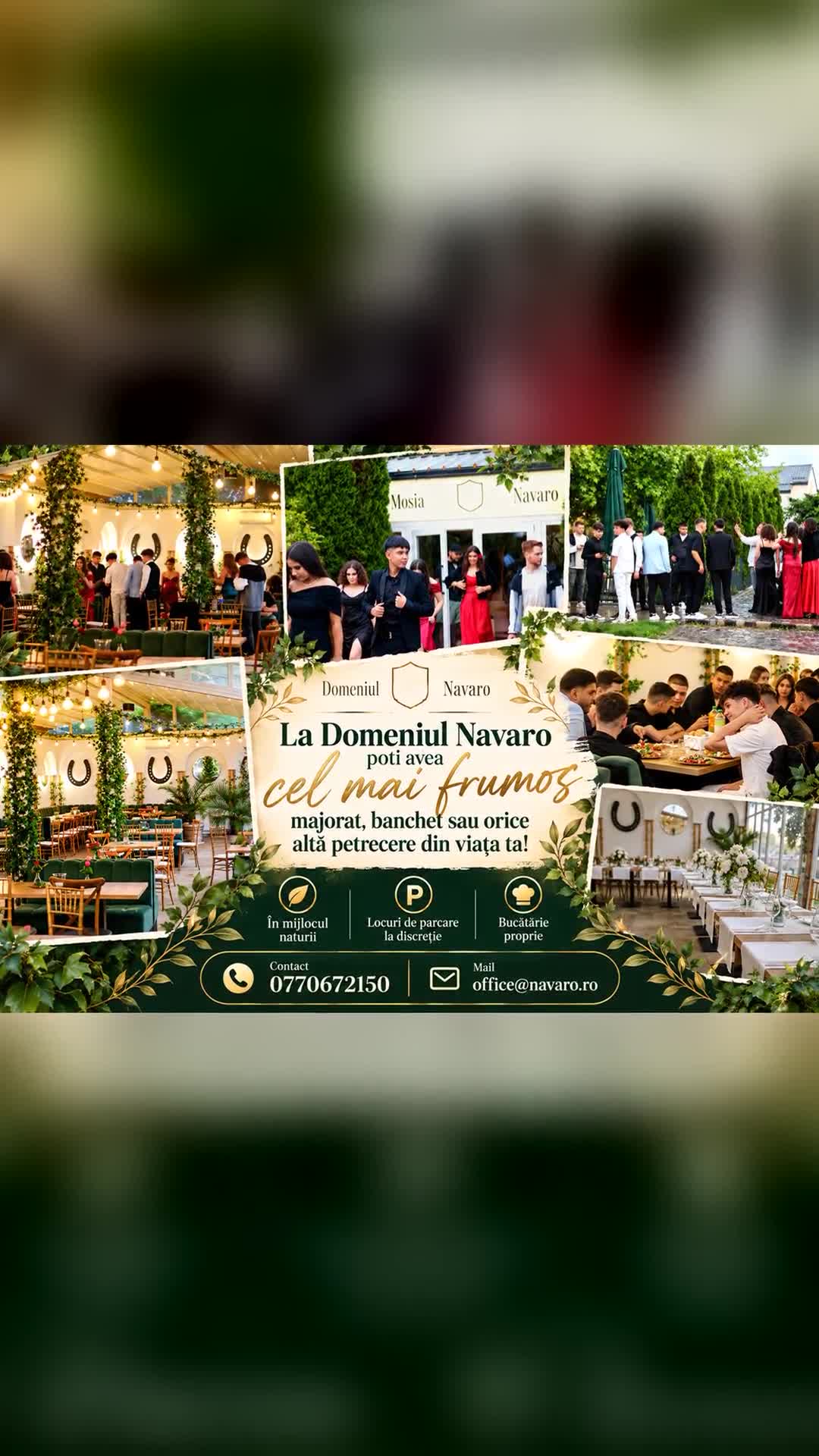 Evenimente la superlativ la Domeniul Navaro