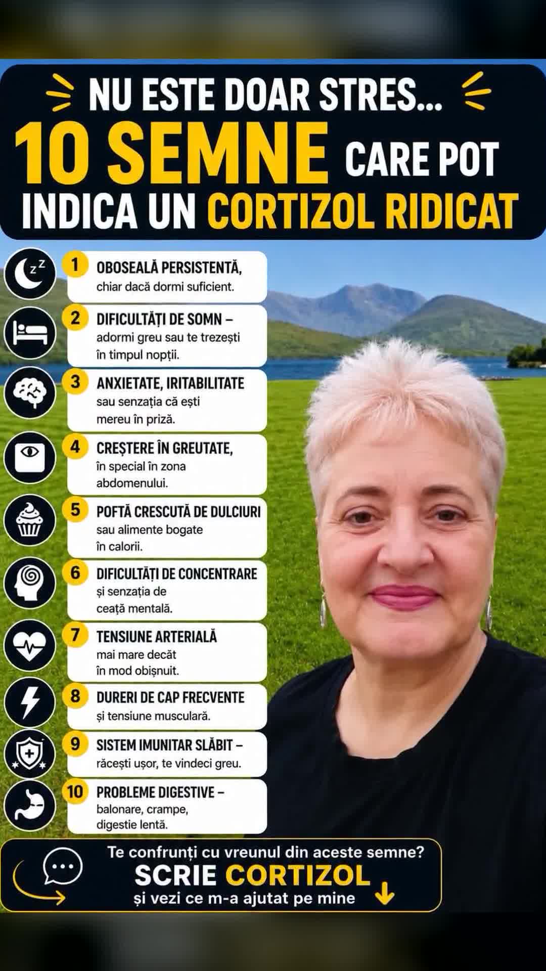 Dacă te regăsești scrie Cortizol in comentariu