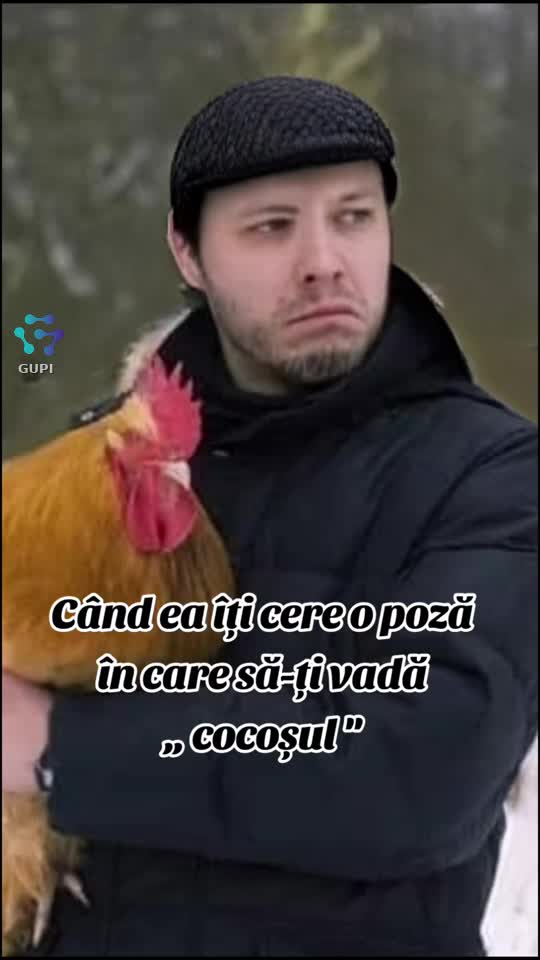 poză cu cocoșul...😁😁😁