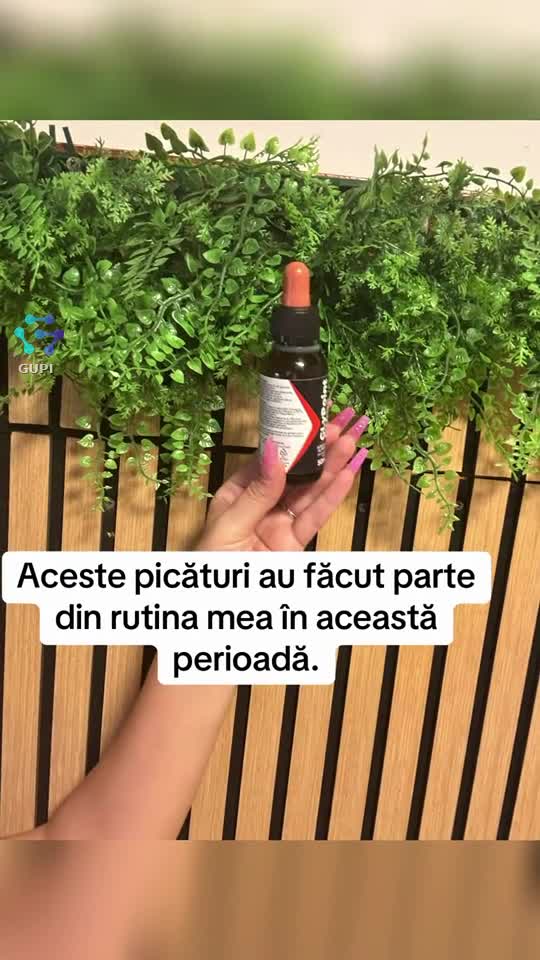 „Pentru că sunt într-o formulă lichidă, ușor de administrat, și susțin controlul poftei de mâncare, reduc pofta de dulce și sprijină metabolismul în p
