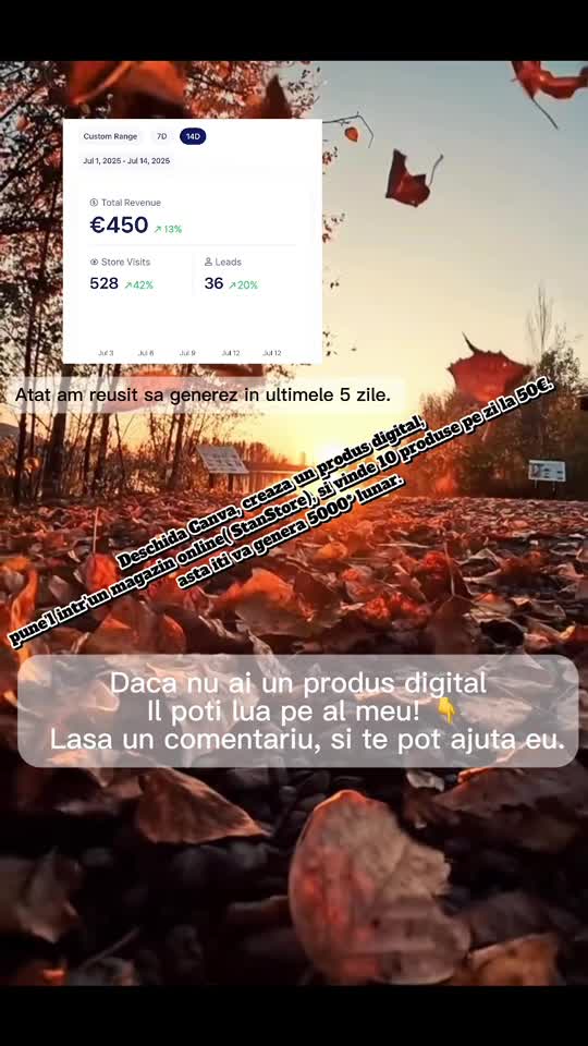 Hai si tu sa inveti cum sa faci asta. Lasa in comentarii "vreau" si te ajut!