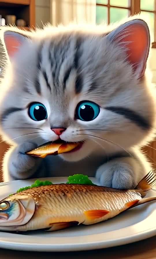 Fine Dining Feline: The Cutest Chef’s Choice Ever!