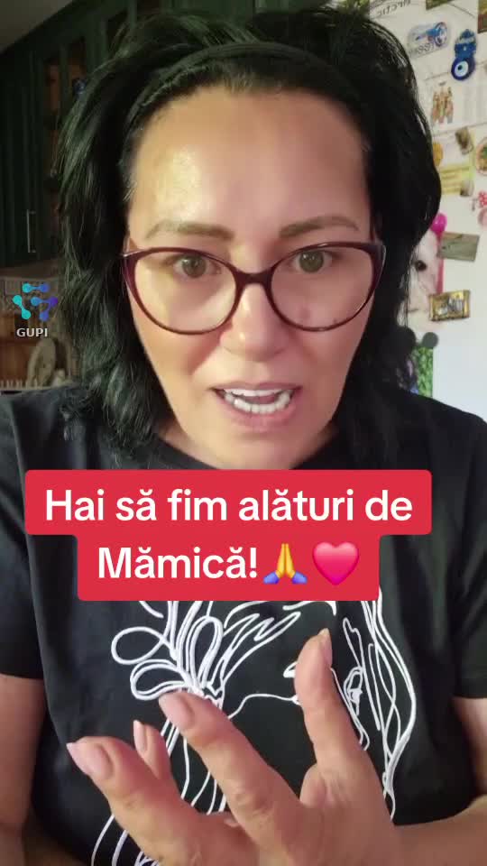Fiți alături de această Mămică