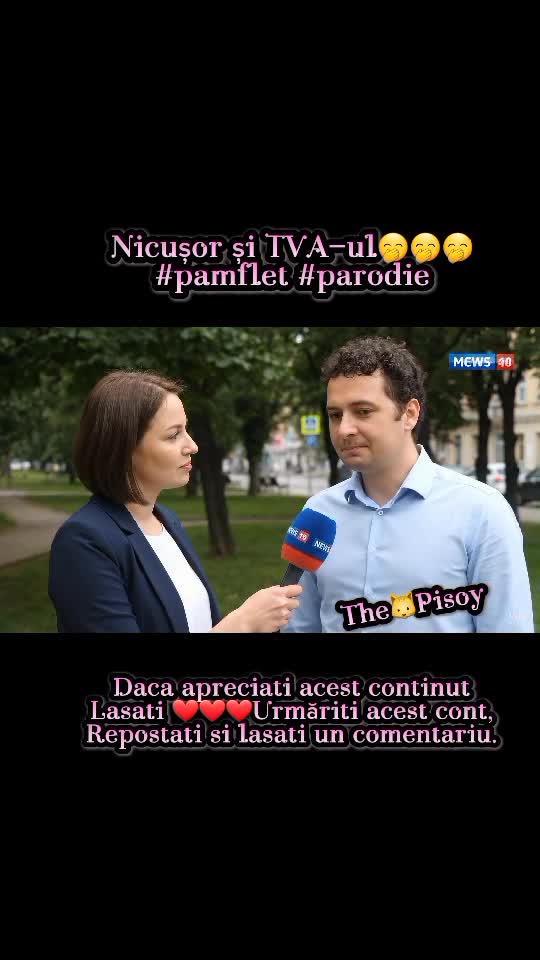 Nicușor și TVA-ul🤭 🐱Pisoy