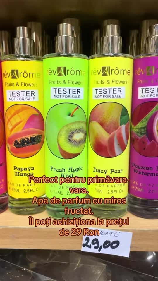 parfumuri fructate pentru vara