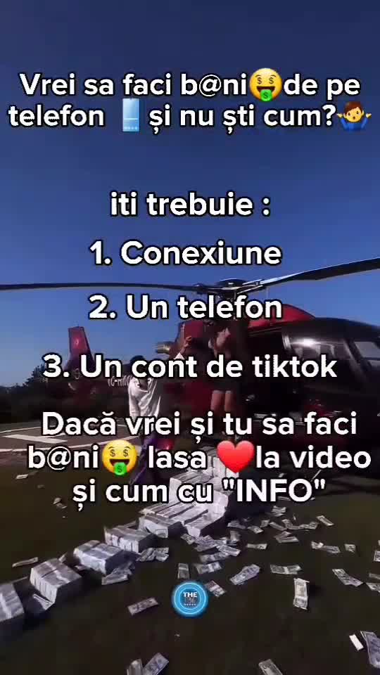 Transformă pasiunea în profit cu doar câteva clipuri pe zi. Construiește-ți viitorul digital chiar acum!”