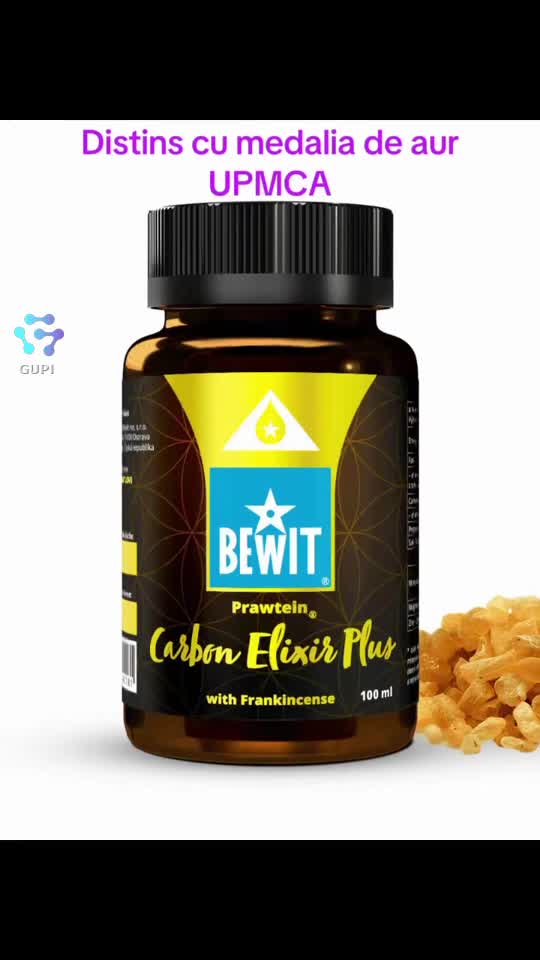 PRAWTEIN Carbon Elixir Plus cu ulei esențial de tămâie. Accesați linkul https://bewit.love/?i=cristidanil pentru achiziționarea produsului.