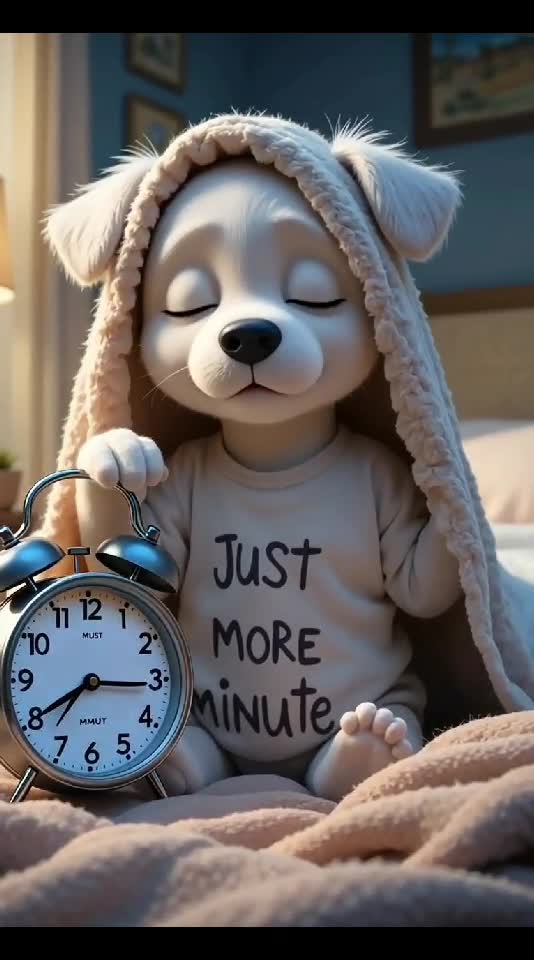Me every morning… literally ⏰😴🐶