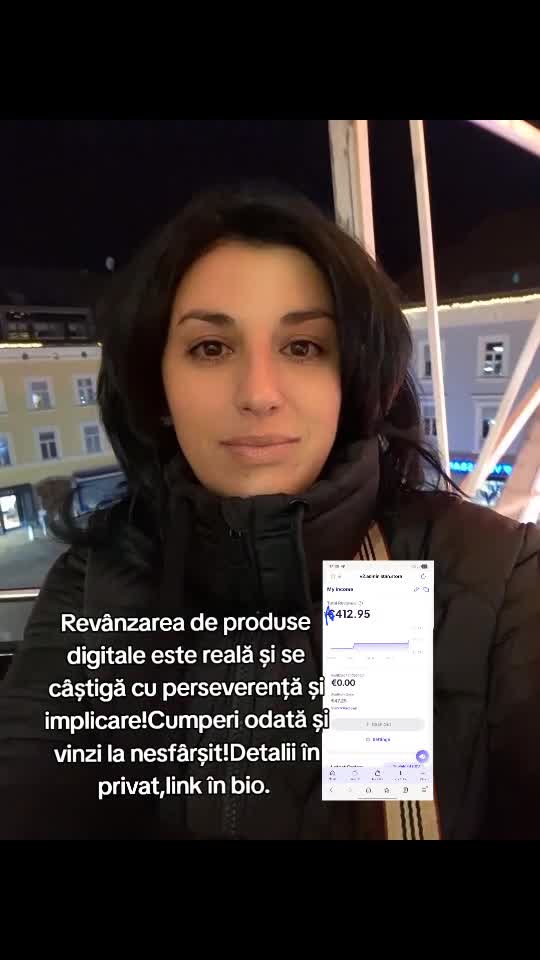 Aceasta este câștigul meu din revânzarea de produse digitale.