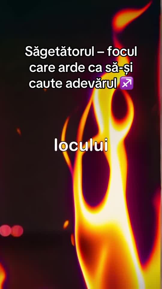 Săgetătorul arde pentru adevăr, chiar dacă îl doare.
♐