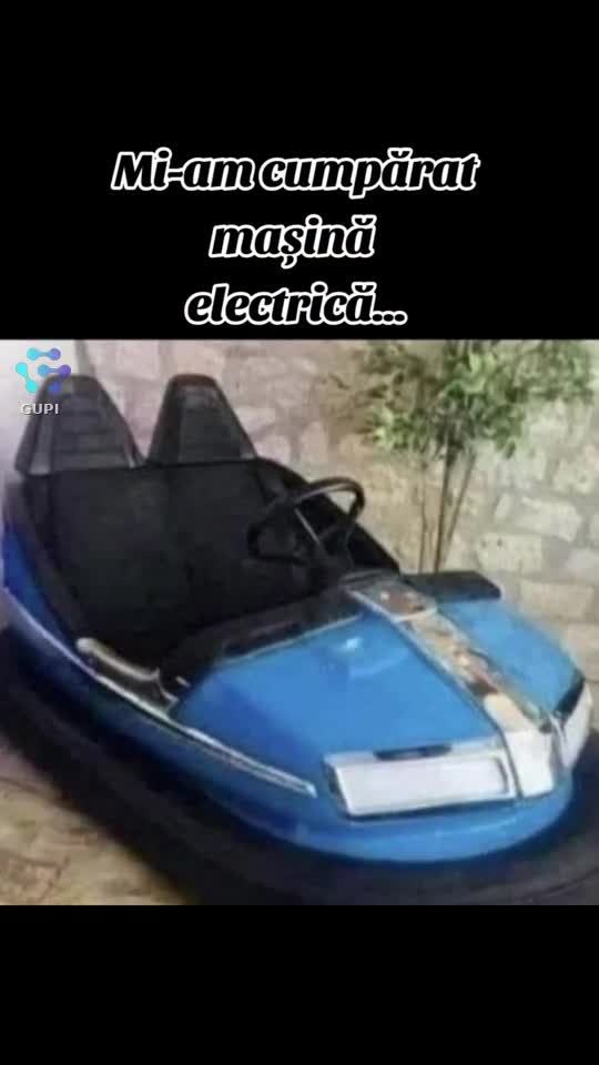 mi-am cumpărat mașină electrică...😂😂😂