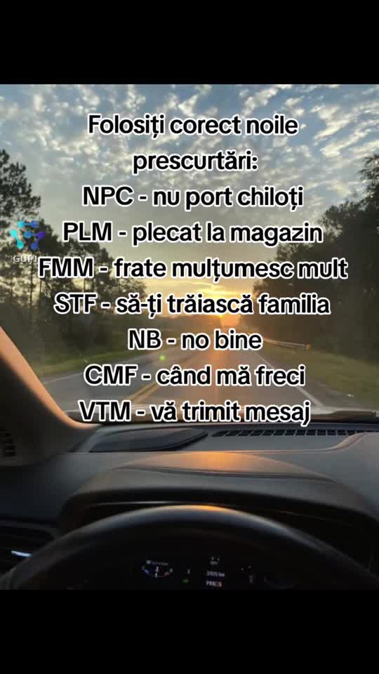 noile prescurtări în scriere...😁😁😁