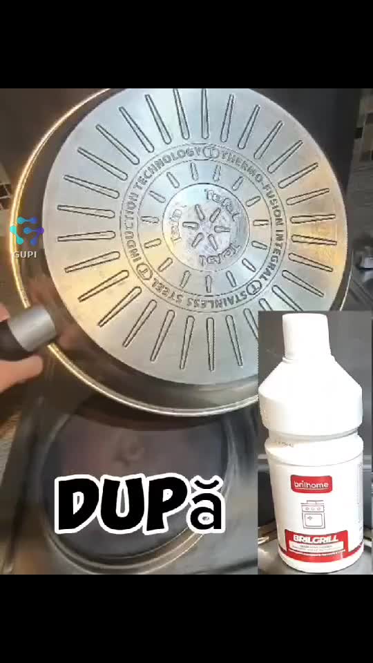Găsime arsă? 🍳 Brillgrill Chogan topește murdăria instant, chiar și la rece! 🧊🔥 Scapă de efort. 📩 Comandă în privat!