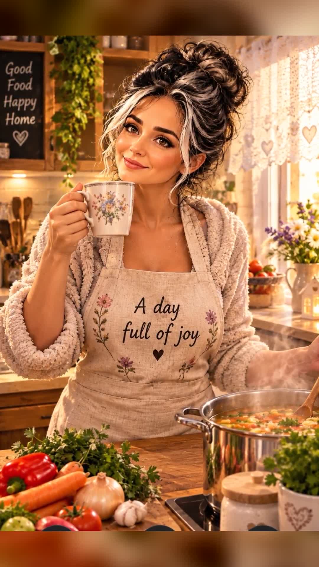 O masă gătită cu voie bună aduce întotdeauna bună dispoziție!🌹