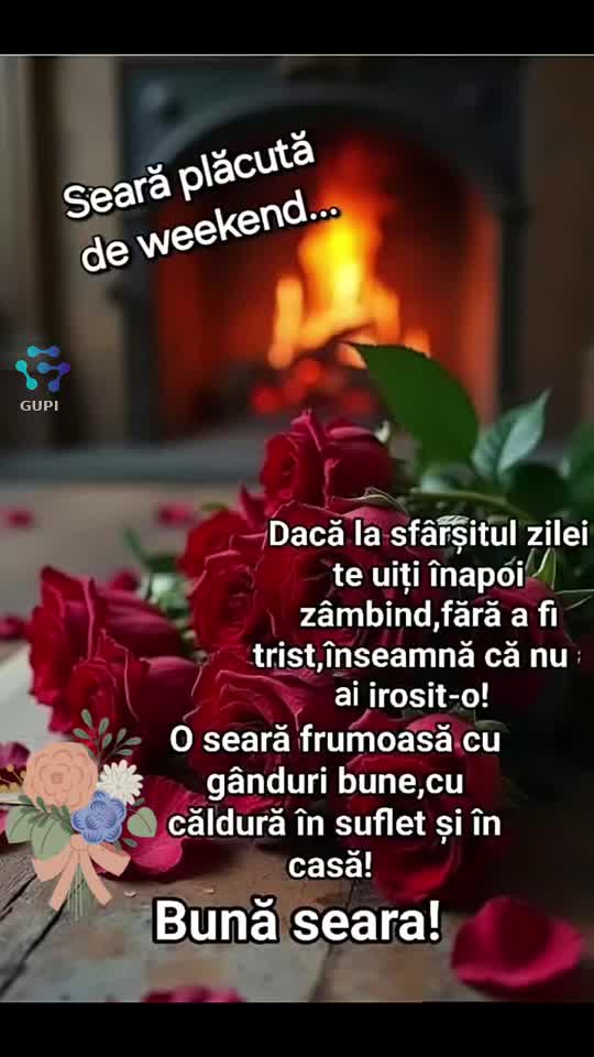 |||{"overlays":[{"text":"Seară frumoasă WEEKEND PLĂCUT","x":0.16203703703703706,"y":0.0588953866146849,"fontSize":26.0,"color":4294940672,"isEmoji":false}]}