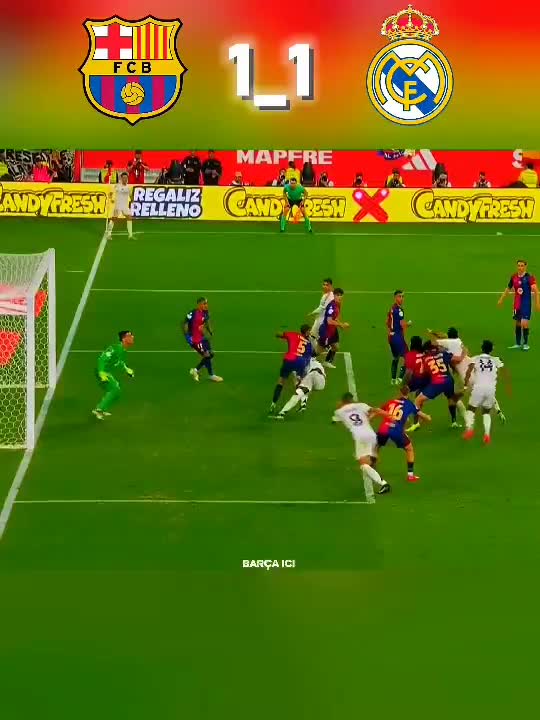Barcelona vs Real Madrid 3-2 | All Goals & Match Highlights | King's Cup Final 2025 ⚽🏆