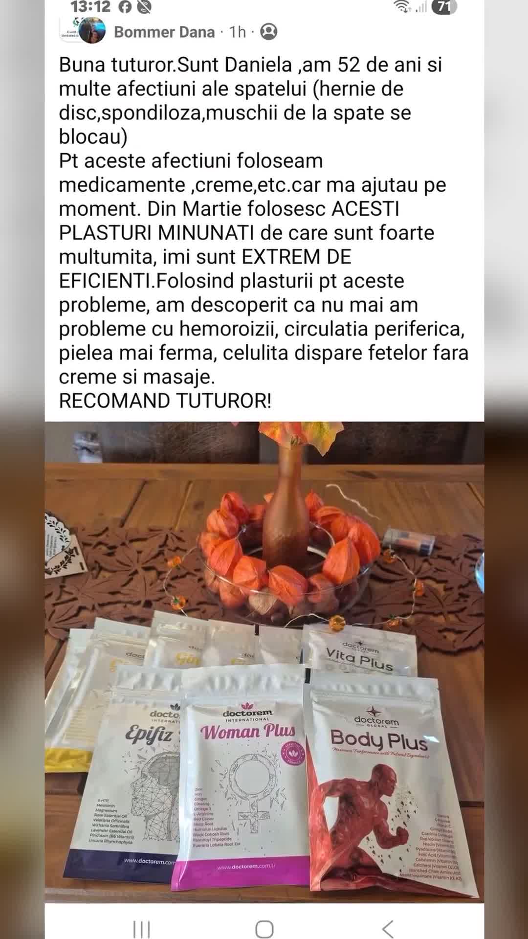 Cei care doriți detalii,scrieți VREAU si va răspund in privat.
   $terapiaTV