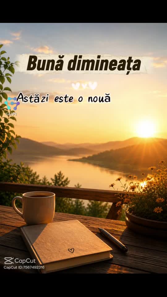 Bună dimineața!☕️🌞♥️