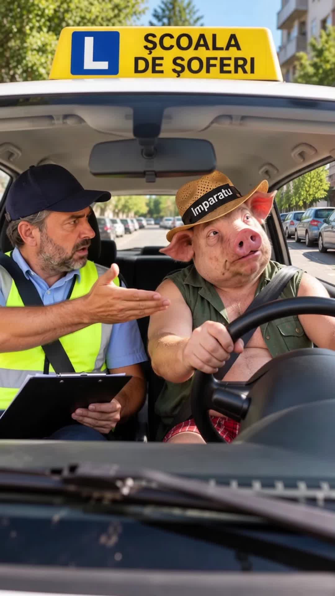 PORCII LA SCOALA