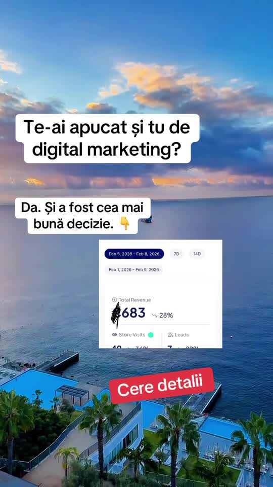 cere detalii 
       online