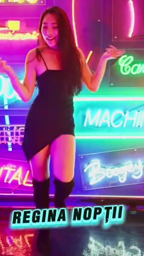 🌙 Regina Nopții 👑 Când intră în club, toate privirile se întorc. 🔥