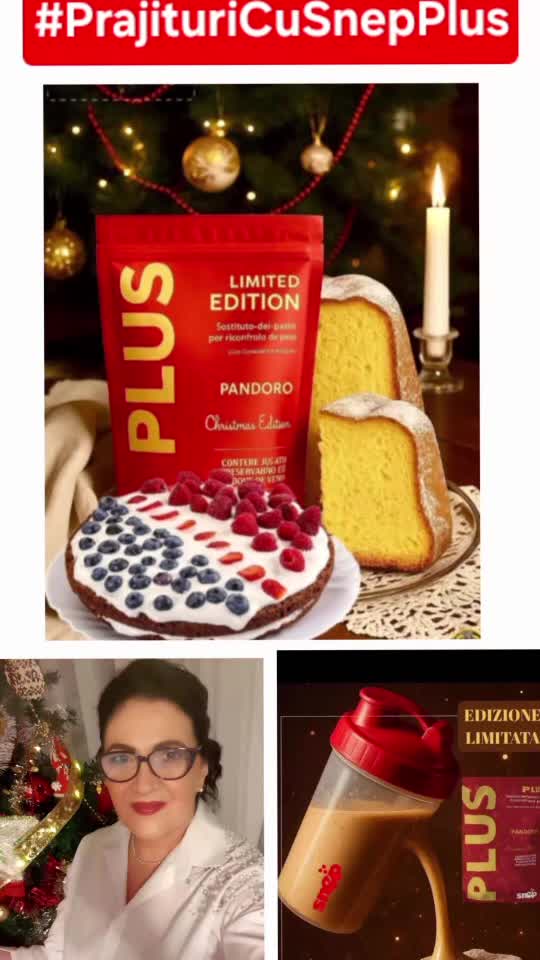 Vegan Plus , "PANDORO " cu gust de",  COZONAC "amintindu-ne de " magia Sărbătorilor!🎄✨️🙏