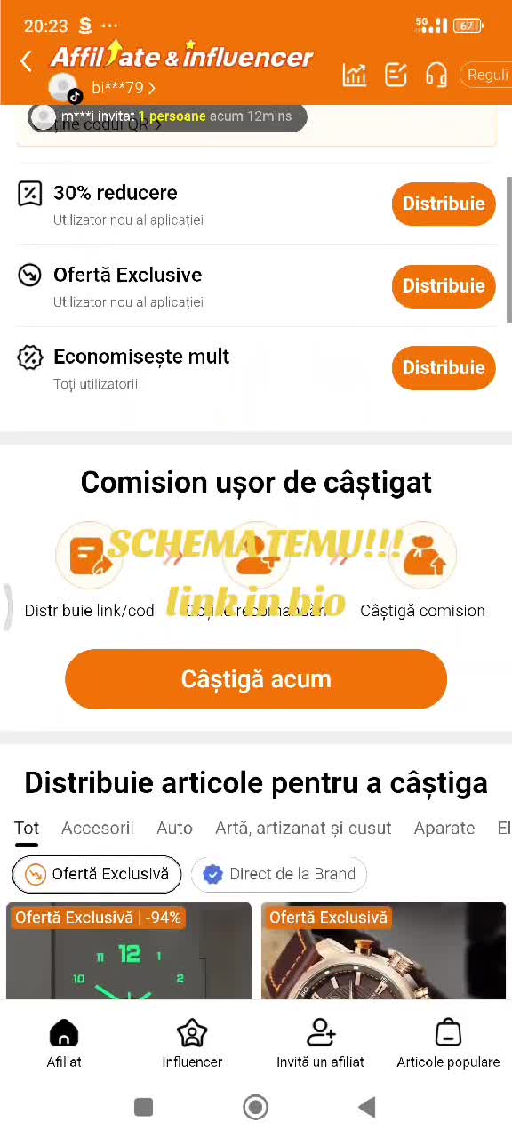 Revendică-ți setul de cupoane de 500Lei făcând click pe https://temu.to/k/e6wasq7udel sau caută în aplicația Temu acw873805 reducerea suplimentară de