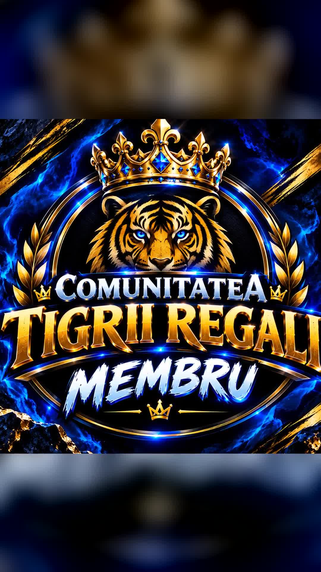 ai în comunitatea tigri regali acum e deschis