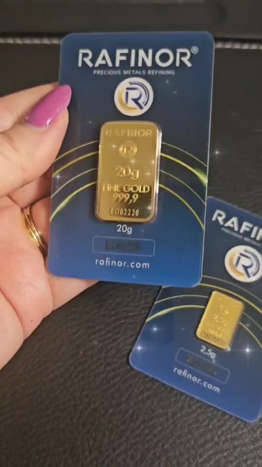 Investește inteligent în aur pur. Am disponibile lingouri de 2,5 g, 5 g, 10 g și 20 g. Fiecare lingou este sigilat și are certificat de autenticitate.