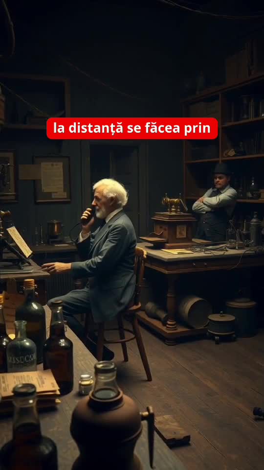Telefonul – Invenția care a unit vocile lumii! Află cum Alexander Graham Bell a schimbat pentru totdeauna comunicarea în 1876.